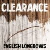 Clearance - English Longbows 1 Clearance - English Longbows -Kinetic Store english longbow clearance